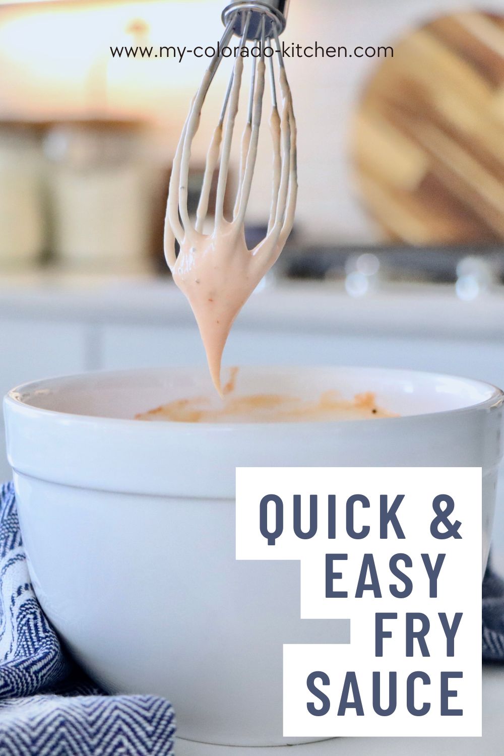Easy homemade fry sauce recipe made from scratch with mayonnaise, ketchup, and pickle juice.
